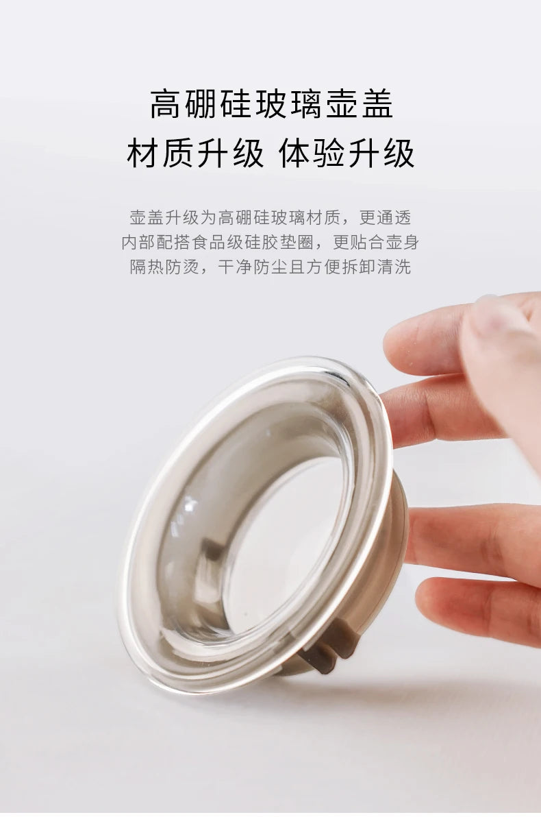 Glass Coffee Server – 360ml/600ml with Water Level Display