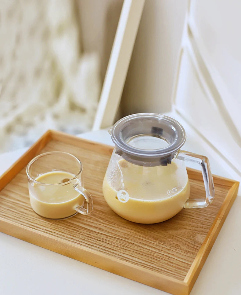 Glass Coffee Server – 360ml/600ml with Water Level Display