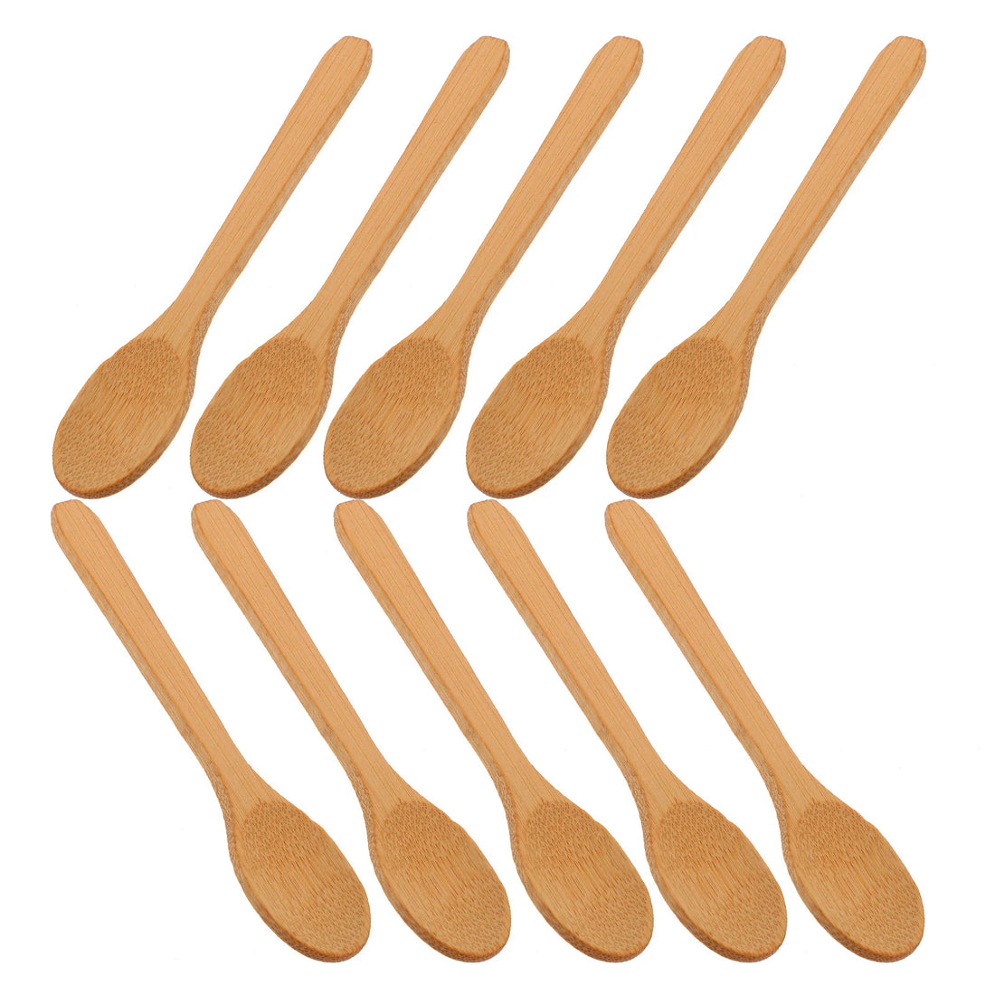 10-Piece Bamboo Teaspoon Set