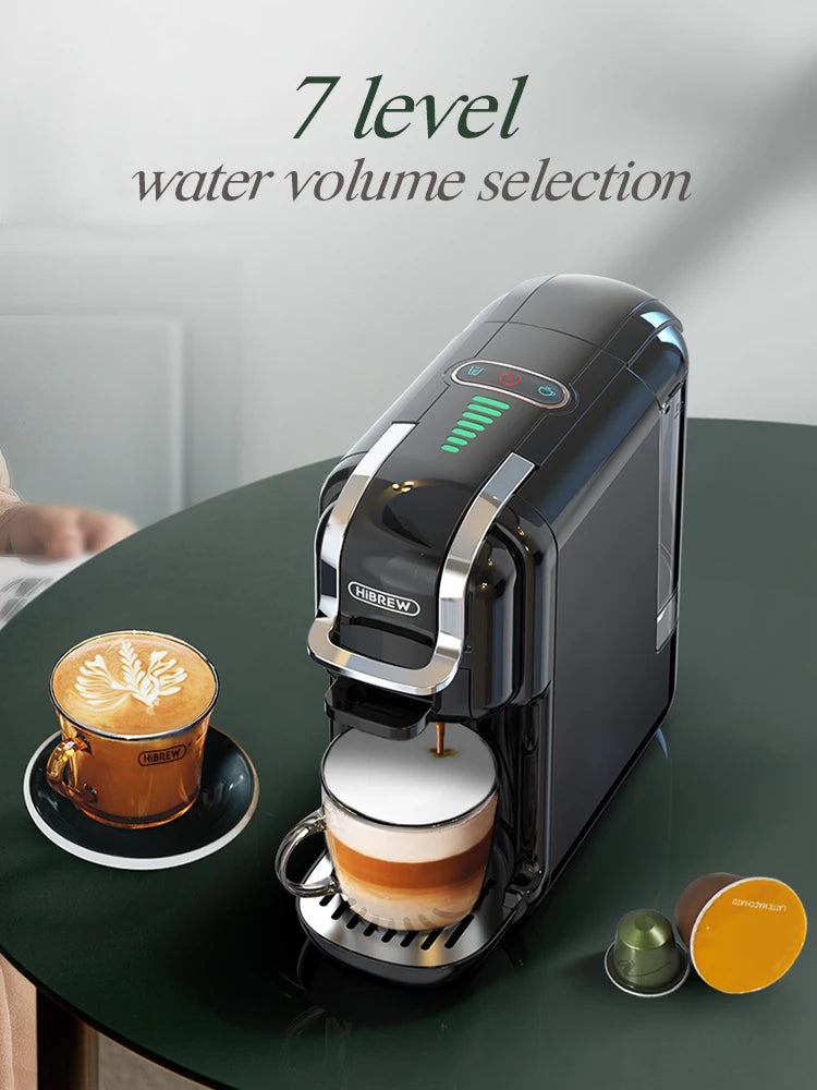 5-in-1 Capsule Coffee Machine – Hot & Cold Coffee, Cappuccino