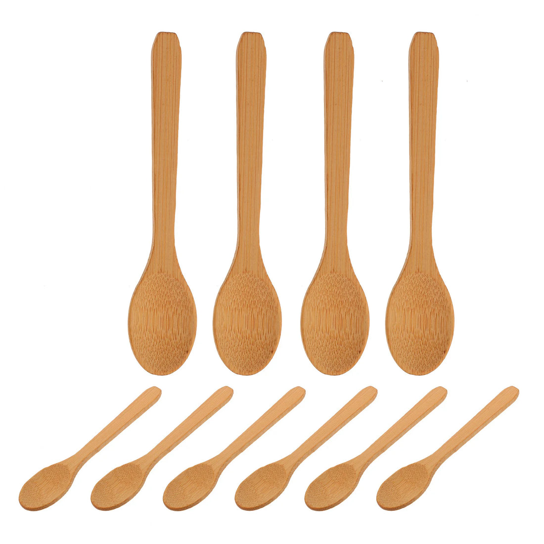10-Piece Bamboo Teaspoon Set