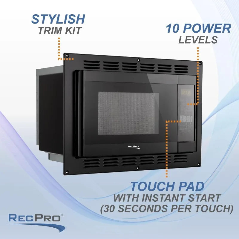 RecPro RV Convection Microwave – 1.1 Cu. Ft., 120V