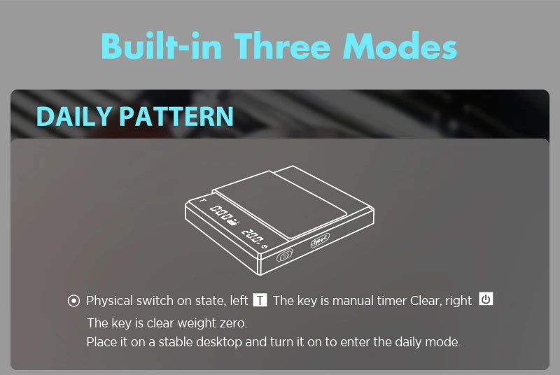 Digital Coffee Scale – High Precision Kitchen Measuring Tool