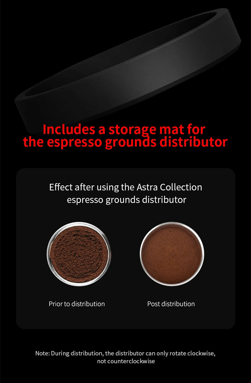 Astra 58mm Coffee Distributor – Professional Espresso Tool