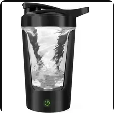 Electric Protein Shaker Bottle – Automatic Mixer for Milk & Coffee