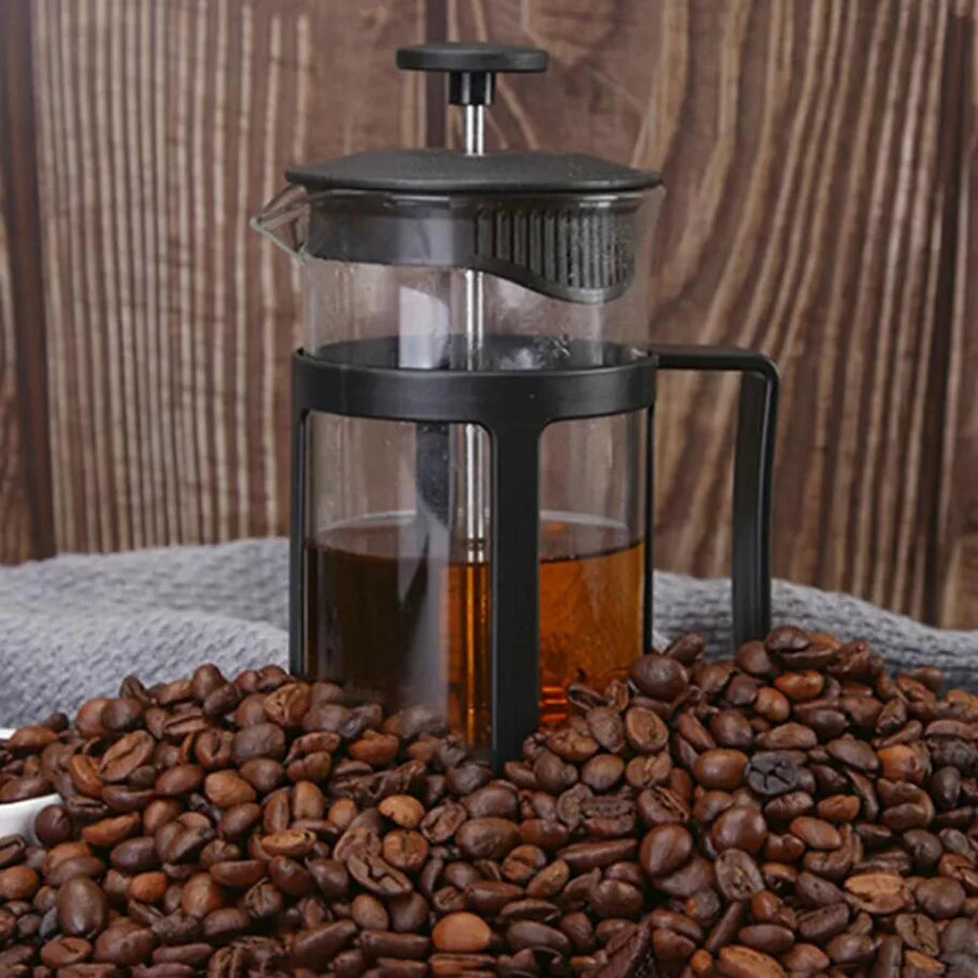 Stainless Steel Tea & Coffee Brewer – Heat-Resistant with Filter