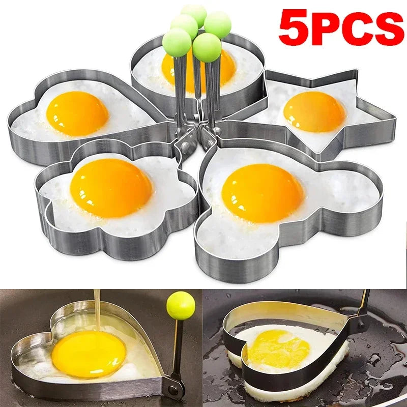 Stainless Steel Heart Egg & Pancake Mold