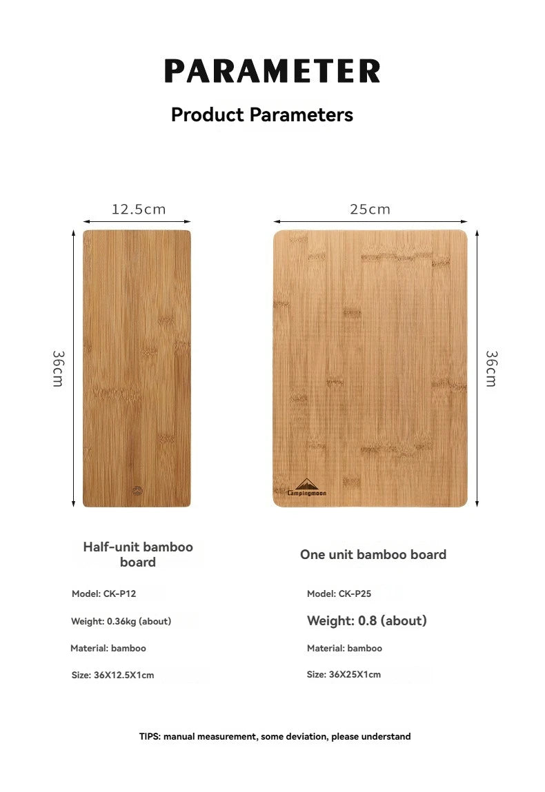 Portable Bamboo BBQ & Serving Board