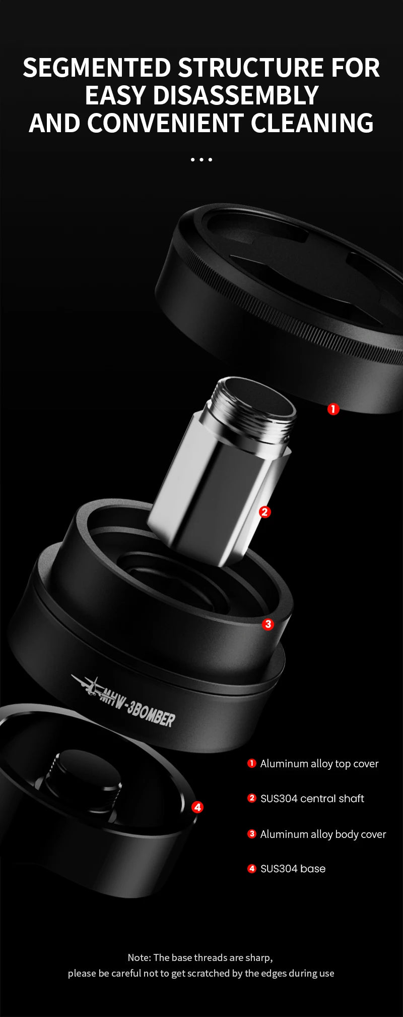 Astra 58mm Coffee Distributor – Professional Espresso Tool