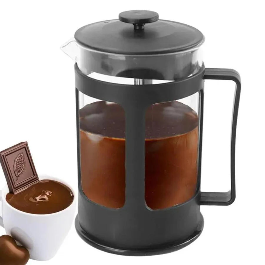 Stainless Steel Tea & Coffee Brewer – Heat-Resistant with Filter
