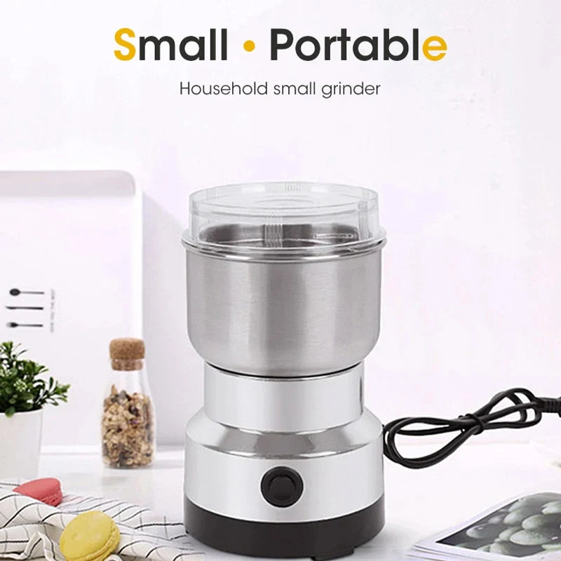 Mini Electric Grinder – 300ml Coffee, Spice & Baby Food Pulverizer
