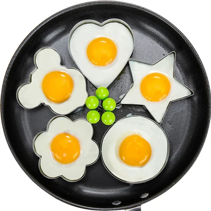 Stainless Steel Heart Egg & Pancake Mold