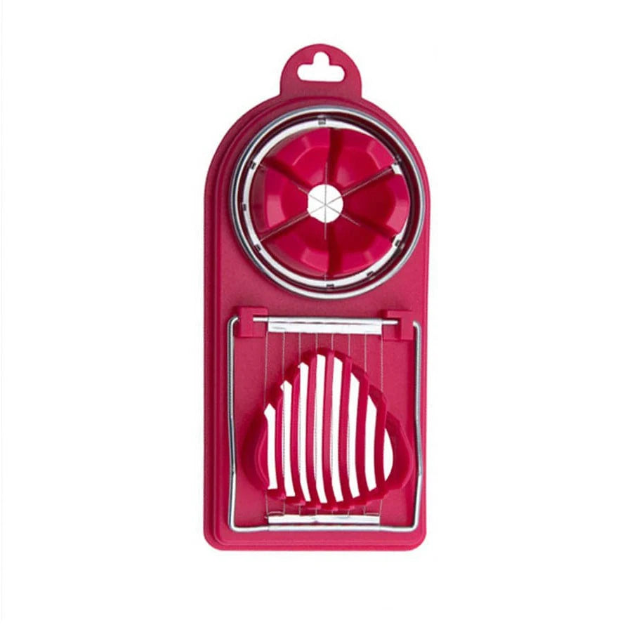 2-in-1 Egg Cutter with Stainless Steel Wires