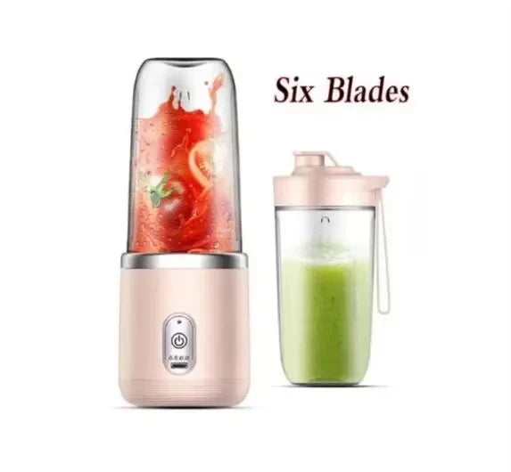 Portable USB Mini Juicer – Personal Handheld Blender for Travel