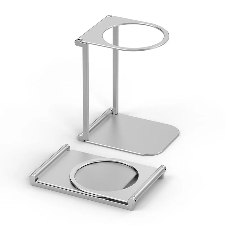 Foldable Coffee Drip Stand – Aluminum Alloy Support for Espresso Machines
