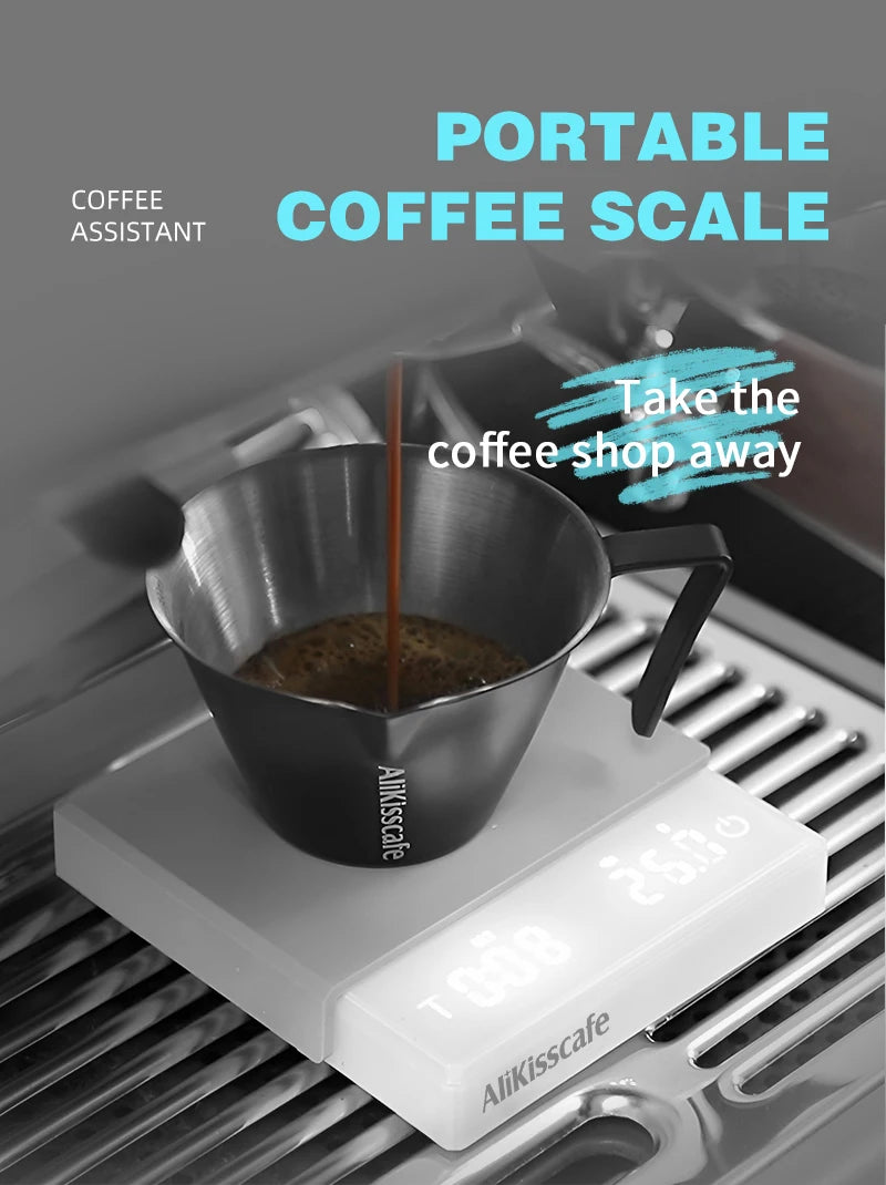 Digital Coffee Scale – High Precision Kitchen Measuring Tool