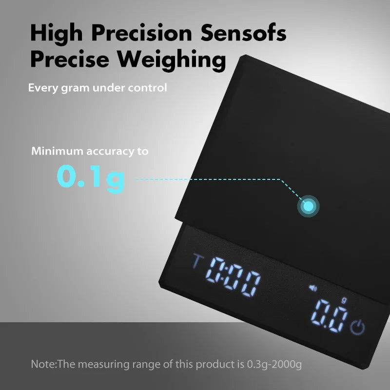 Digital Coffee Scale – High Precision Kitchen Measuring Tool