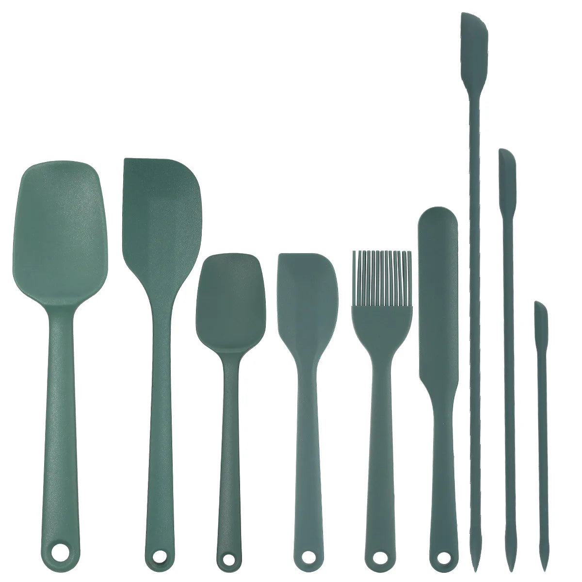 6/9-Piece Silicone Spatula Set