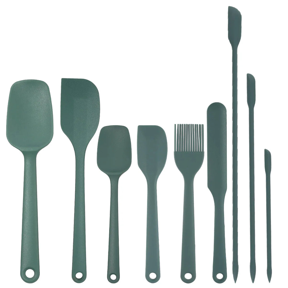 6/9-Piece Silicone Spatula Set