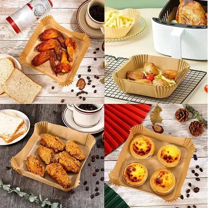 Air Fryer Disposable Baking Paper Sheets