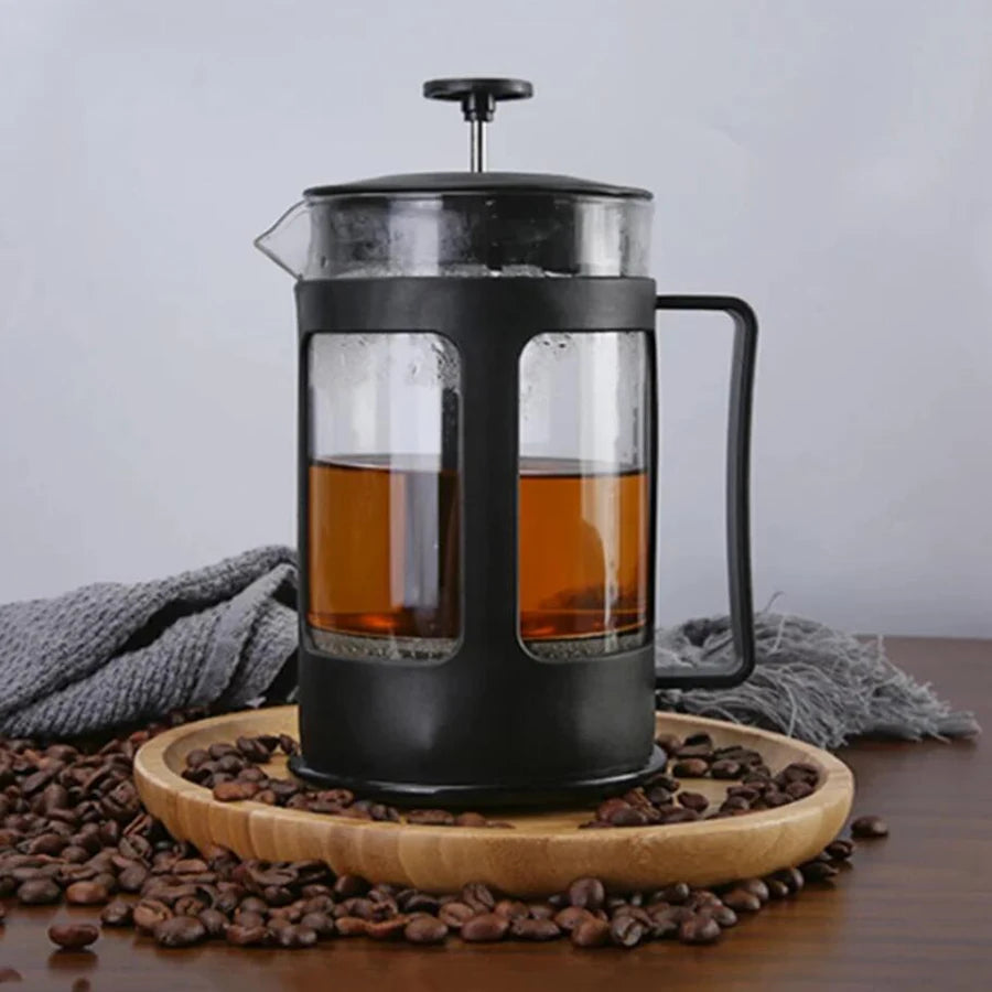 Stainless Steel Tea & Coffee Brewer – Heat-Resistant with Filter