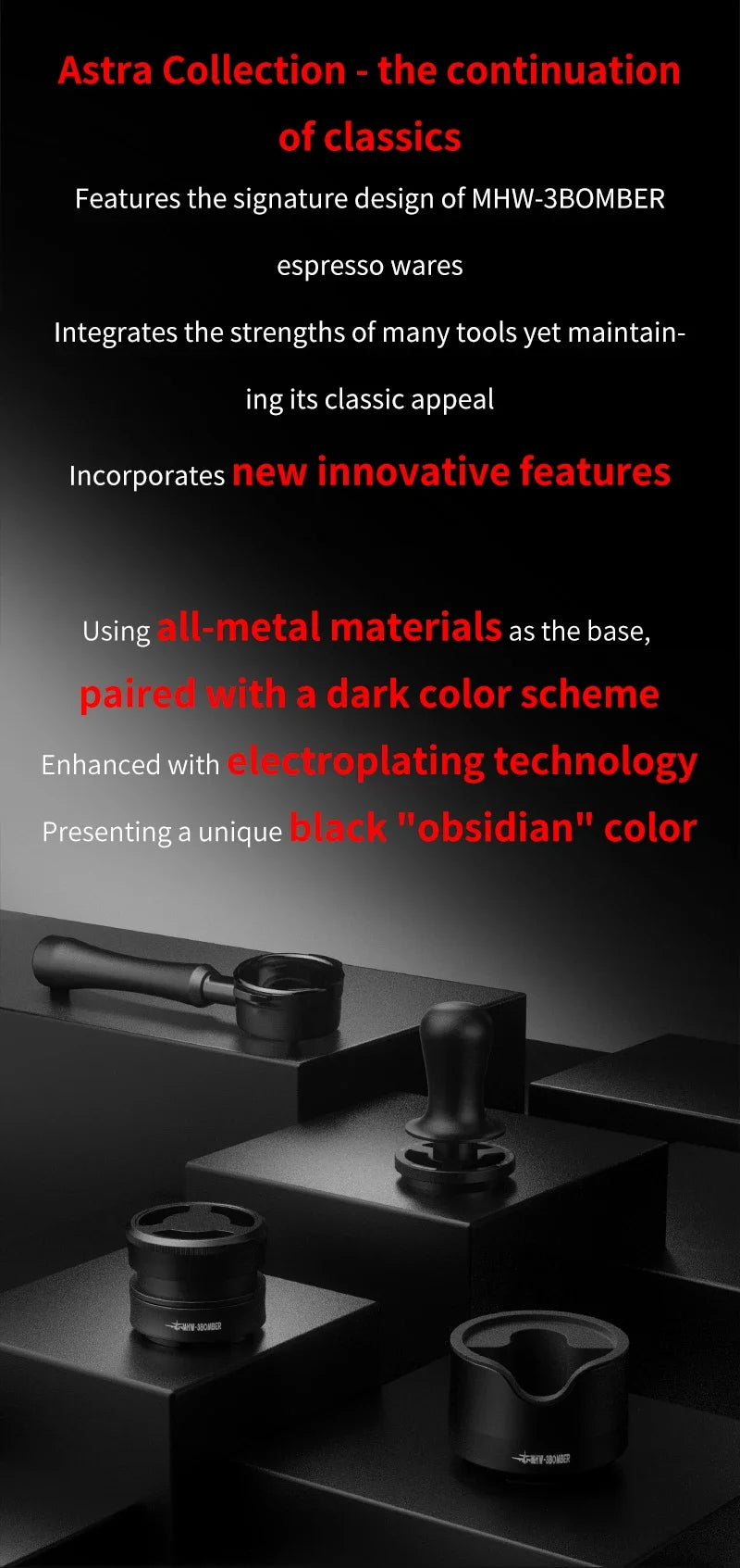 Astra 58mm Coffee Distributor – Professional Espresso Tool