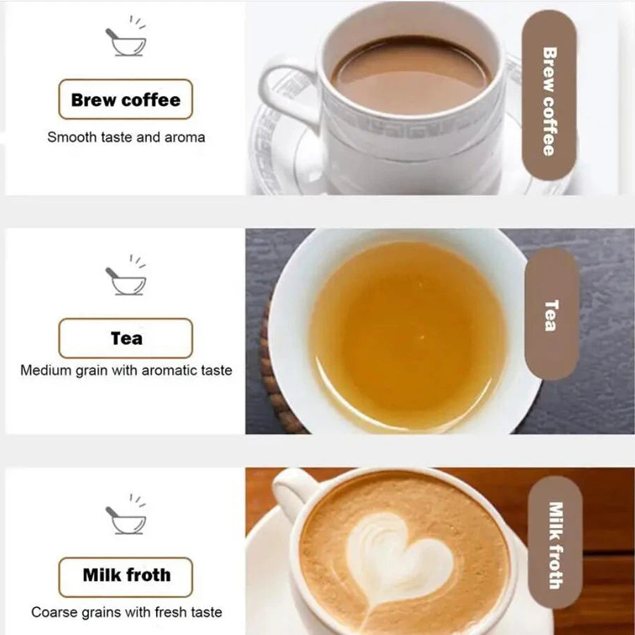 Stainless Steel Tea & Coffee Brewer – Heat-Resistant with Filter