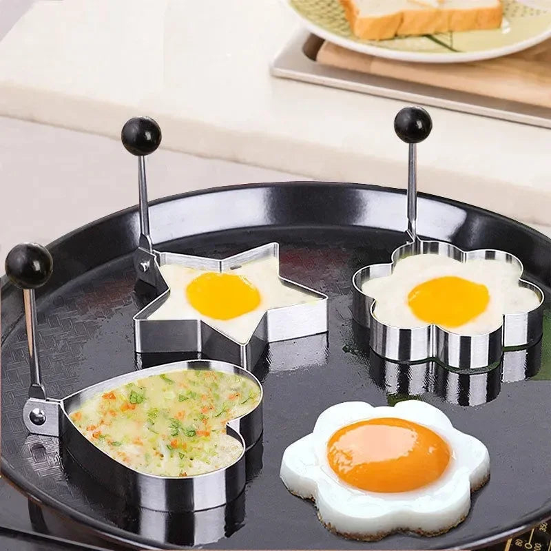 Stainless Steel Heart Egg & Pancake Mold