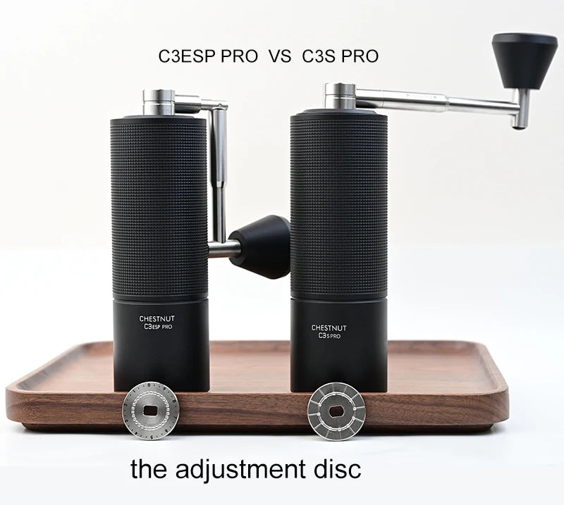 Chestnut C3S/C3ESP Pro Manual Coffee Grinder – Foldable Hand Burr