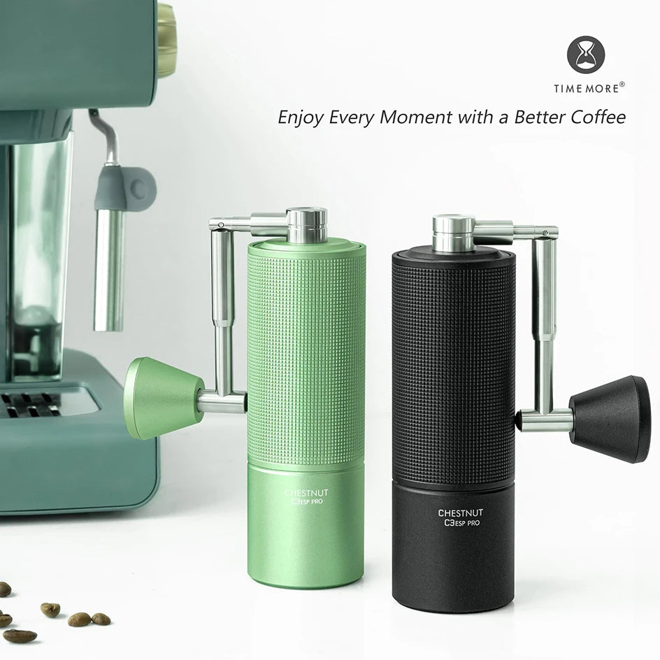 Chestnut C3S/C3ESP Pro Manual Coffee Grinder – Foldable Hand Burr