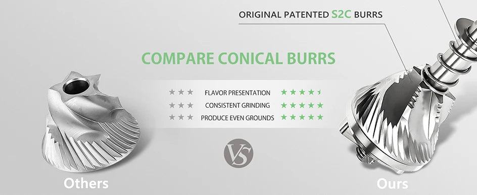 Chestnut C3S/C3ESP Pro Manual Coffee Grinder – Foldable Hand Burr