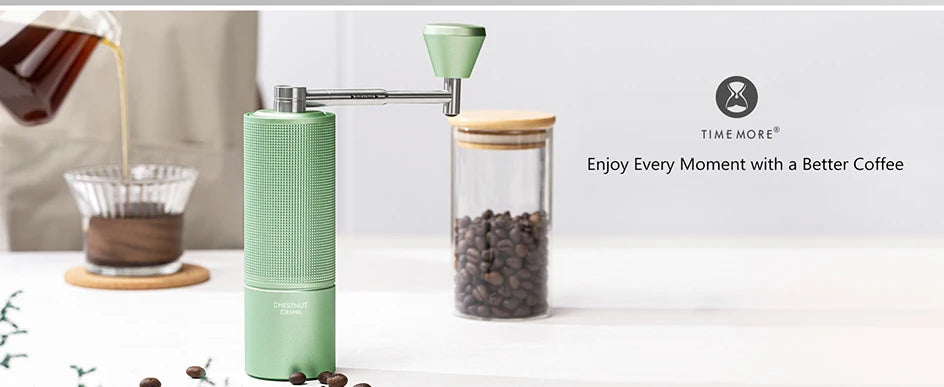Chestnut C3S/C3ESP Pro Manual Coffee Grinder – Foldable Hand Burr