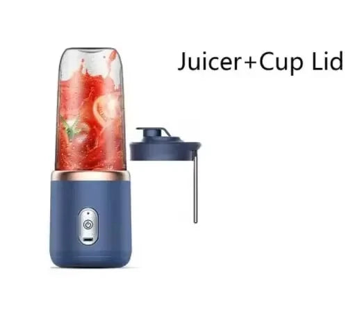 Portable USB Mini Juicer – Personal Handheld Blender for Travel