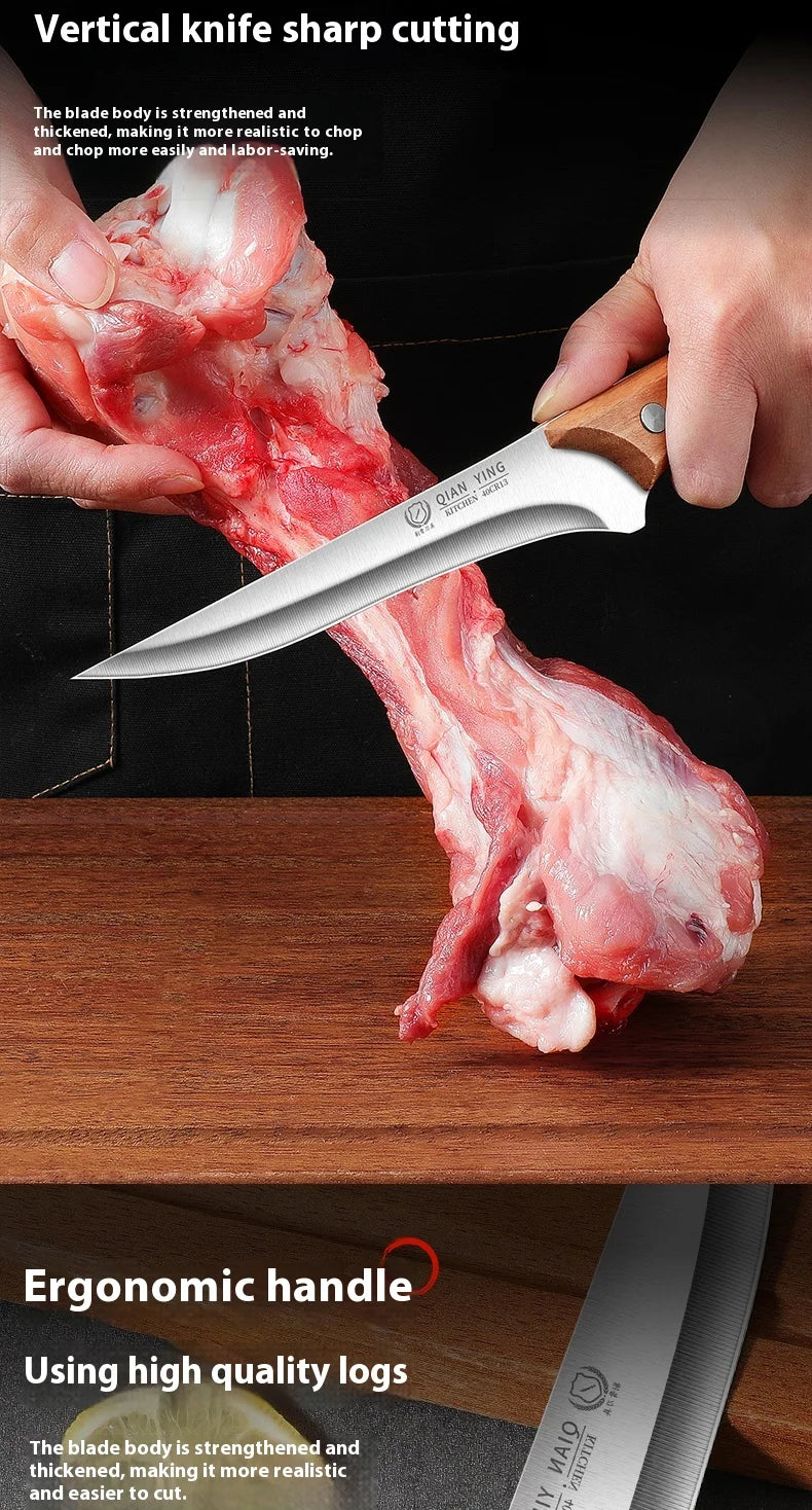 Stainless Steel Fillet & Boning Knife – Professional Chef’s Knife