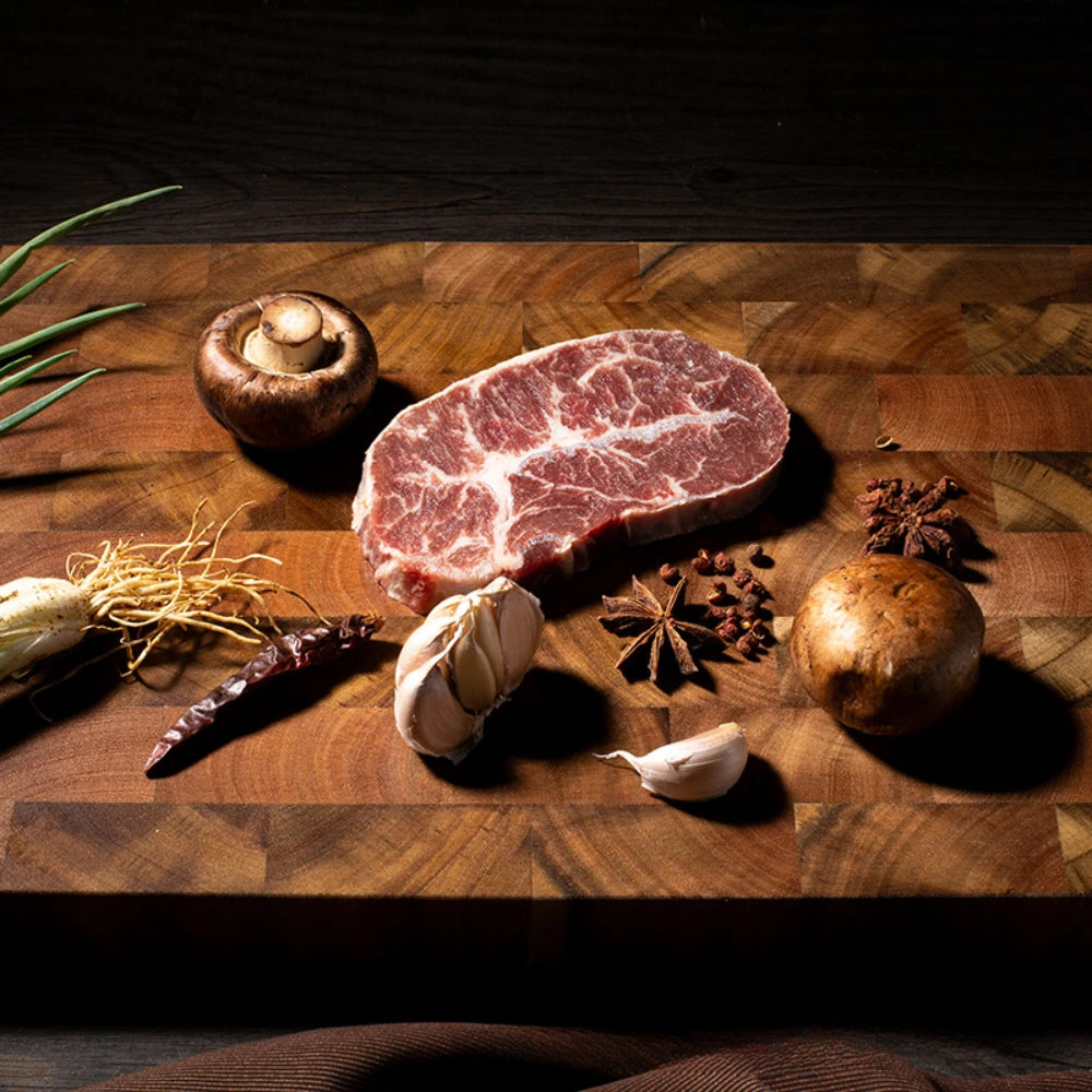 Double-Sided Acacia Wood Cutting Board