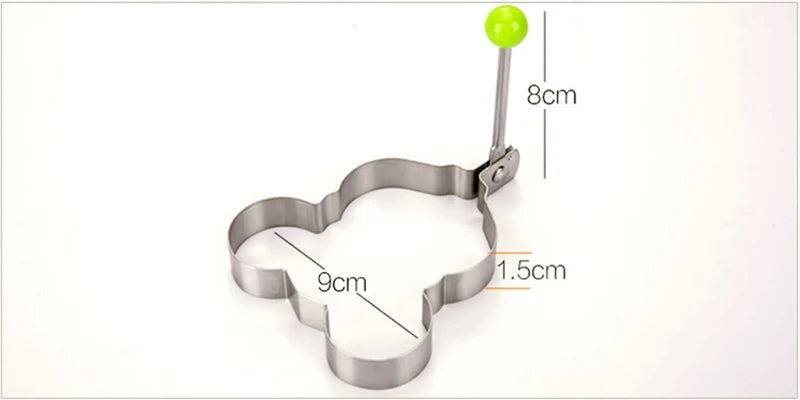 Stainless Steel Heart Egg & Pancake Mold