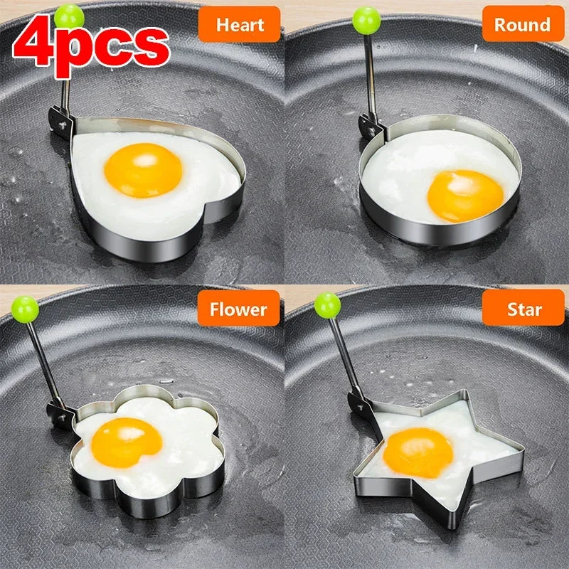 Stainless Steel Heart Egg & Pancake Mold