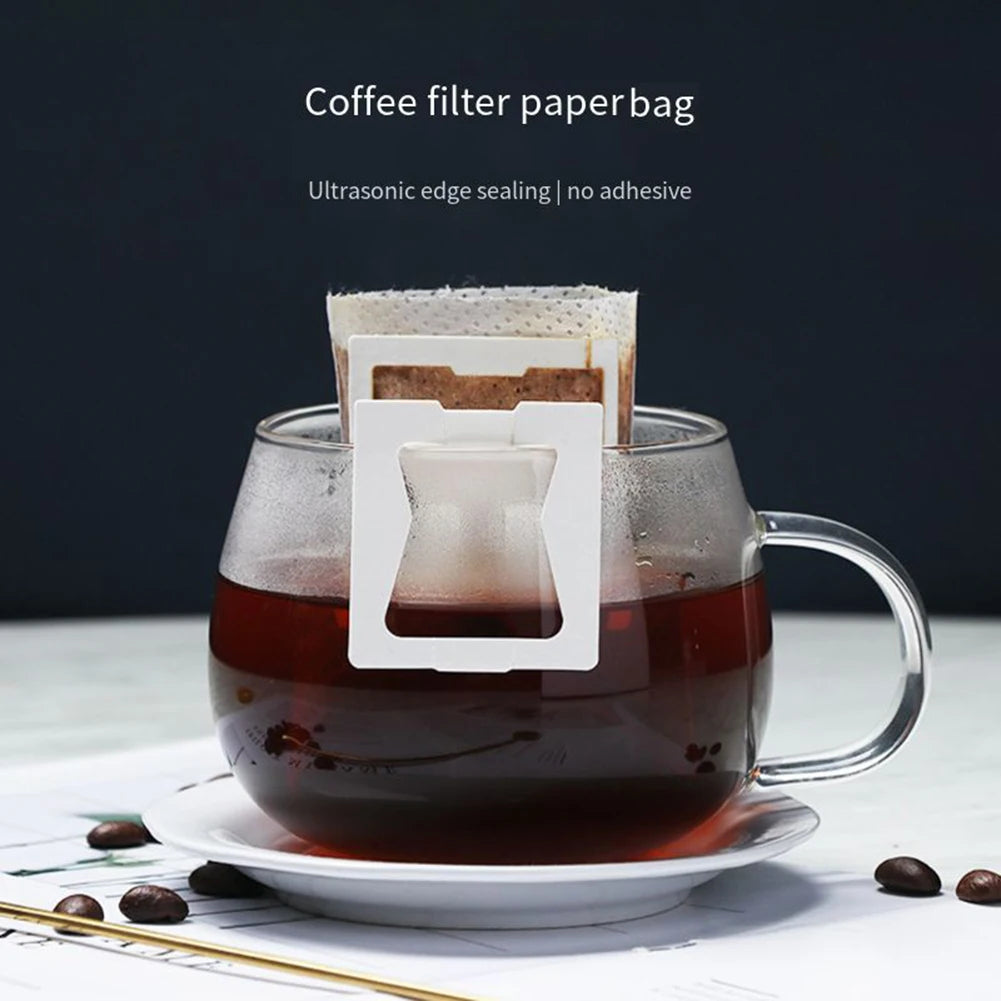 50-Pack Disposable Coffee Filter Bags
