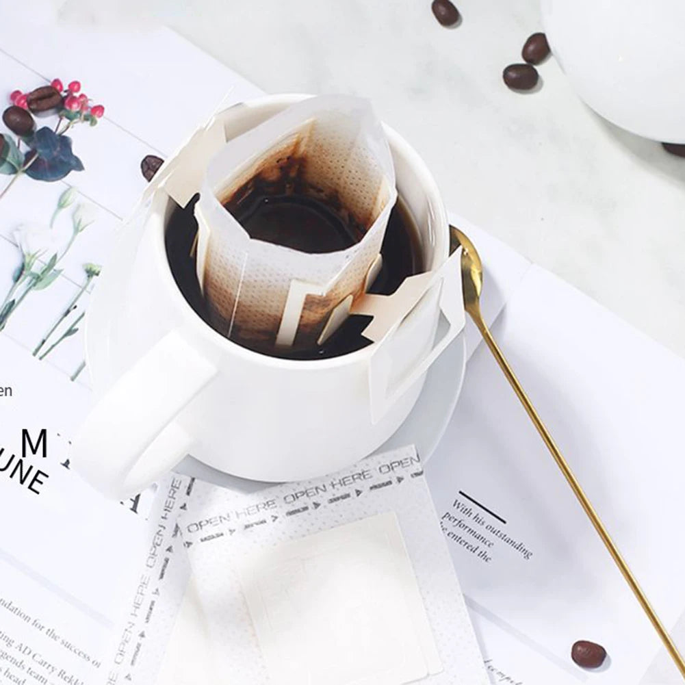 50-Pack Disposable Coffee Filter Bags