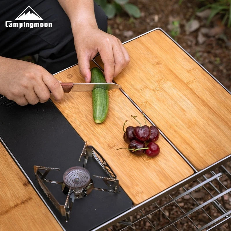 Portable Bamboo BBQ & Serving Board