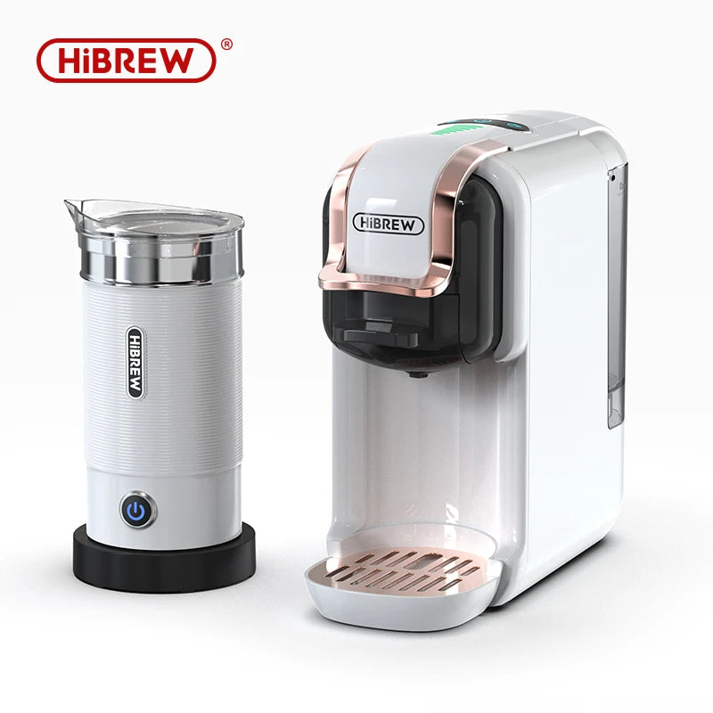 5-in-1 Capsule Coffee Machine – Hot & Cold Coffee, Cappuccino