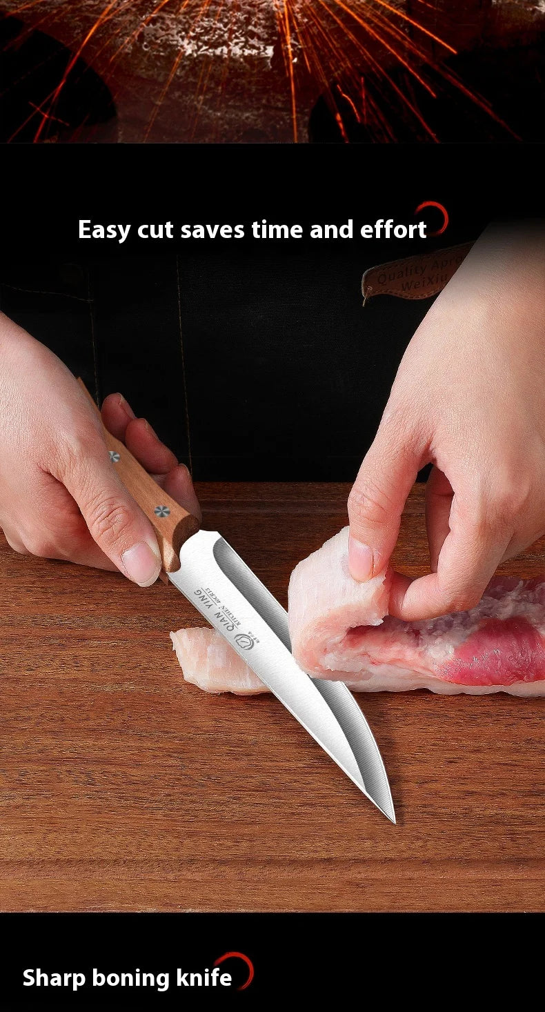 Stainless Steel Fillet & Boning Knife – Professional Chef’s Knife