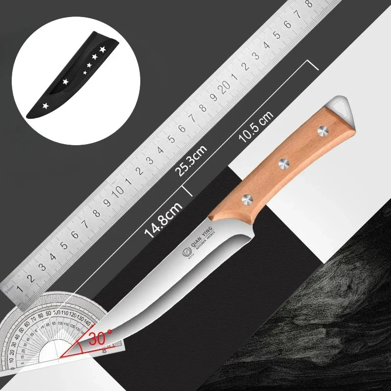 Stainless Steel Fillet & Boning Knife – Professional Chef’s Knife