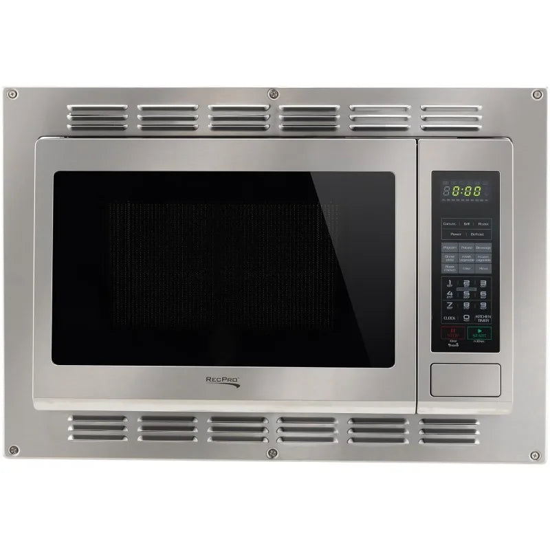 RecPro RV Convection Microwave – 1.1 Cu. Ft. Stainless Steel