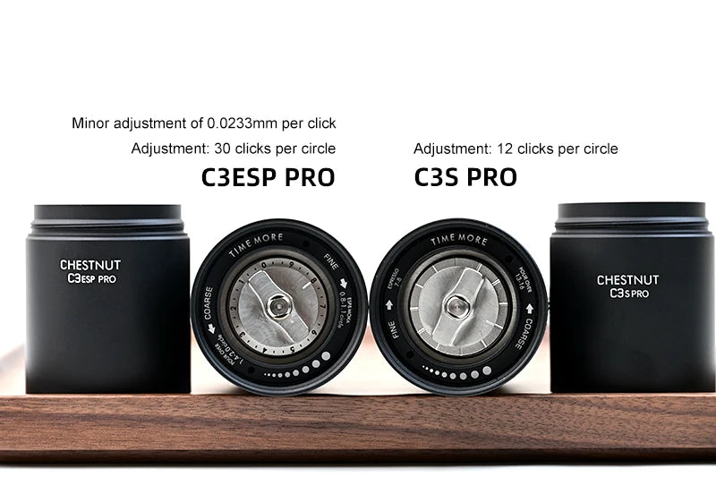 Chestnut C3S/C3ESP Pro Manual Coffee Grinder – Foldable Hand Burr