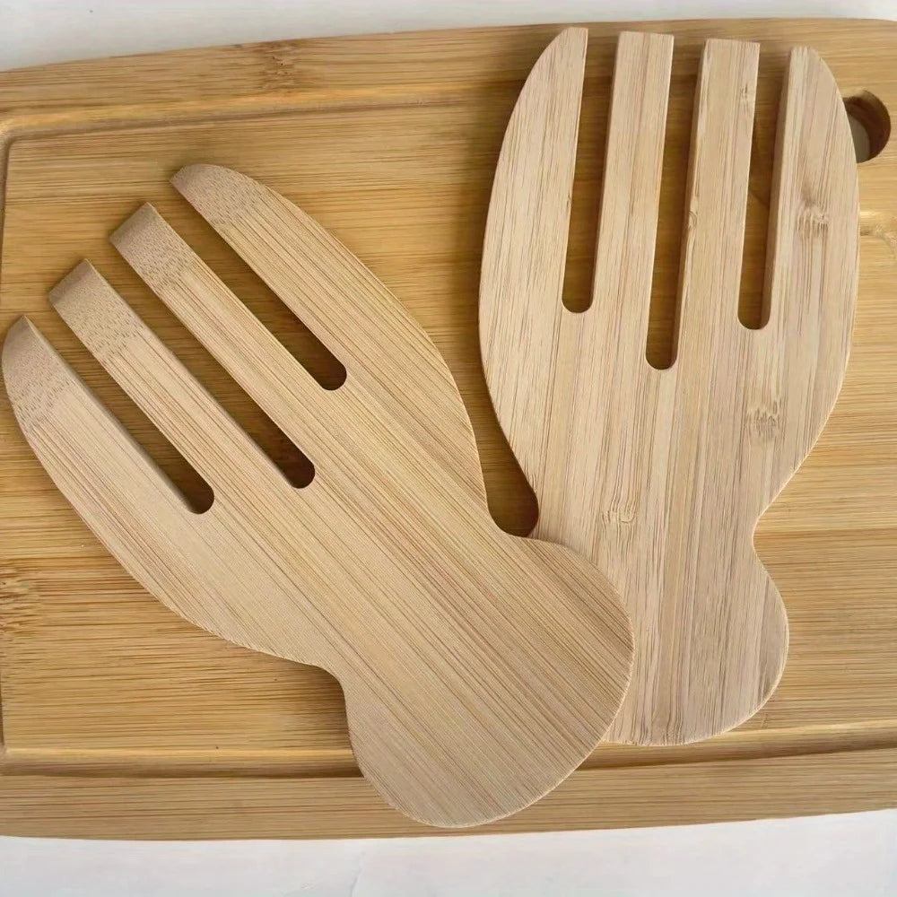 Bamboo Salad Mixing Fork