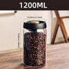 Vacuum Sealed Glass Jar – Coffee, Tea & Food Storage