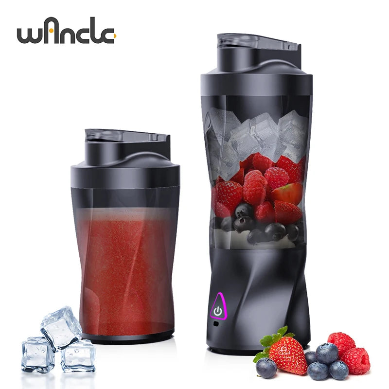 700ml Electric Portable Juicer – USB Rechargeable Smoothie Blender