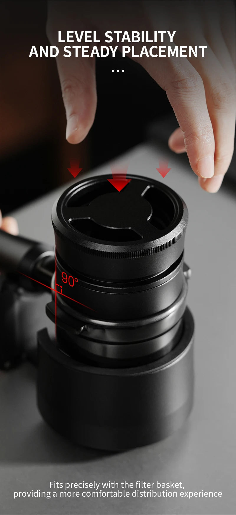 Astra 58mm Coffee Distributor – Professional Espresso Tool