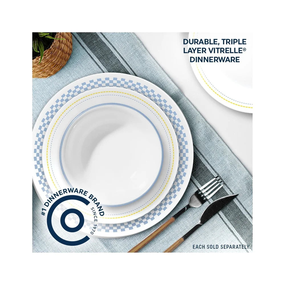 2-Pack 18oz Stackable Glass Bowls – Vintage Inspired